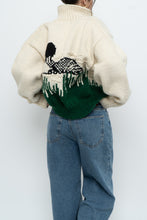 Load image into Gallery viewer, Vintage x Handknit Duck Cardigan (XS-M)