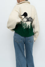 Load image into Gallery viewer, Vintage x Handknit Duck Cardigan (XS-M)