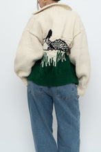 Load image into Gallery viewer, Vintage x Handknit Duck Cardigan (XS-M)