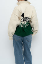 Load image into Gallery viewer, Vintage x Handknit Duck Cardigan (XS-M)