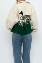 Load image into Gallery viewer, Vintage x Handknit Duck Cardigan (XS-M)