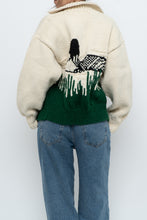 Load image into Gallery viewer, Vintage x Handknit Duck Cardigan (XS-M)
