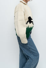 Load image into Gallery viewer, Vintage x Handknit Duck Cardigan (XS-M)