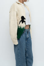 Load image into Gallery viewer, Vintage x Handknit Duck Cardigan (XS-M)