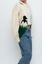 Load image into Gallery viewer, Vintage x Handknit Duck Cardigan (XS-M)