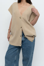 Load image into Gallery viewer, MAXMARA WEEKEND x Beige Sleveless Knit Cardigan (XS-L)