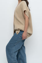 Load image into Gallery viewer, MAXMARA WEEKEND x Beige Sleveless Knit Cardigan (XS-L)