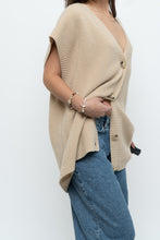 Load image into Gallery viewer, MAXMARA WEEKEND x Beige Sleveless Knit Cardigan (XS-L)