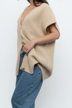 Load image into Gallery viewer, MAXMARA WEEKEND x Beige Sleveless Knit Cardigan (XS-L)