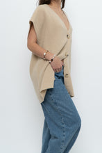 Load image into Gallery viewer, MAXMARA WEEKEND x Beige Sleveless Knit Cardigan (XS-L)