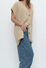 Load image into Gallery viewer, MAXMARA WEEKEND x Beige Sleveless Knit Cardigan (XS-L)