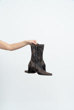 Load image into Gallery viewer, Vintage x Brown Patterned Faux Suede Sock Boot (7)
