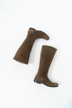 Load image into Gallery viewer, Vintage x Brown Suede Tall Boots (8)