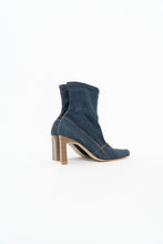 Load image into Gallery viewer, Vintage x Denim Heels (8.5, 9)