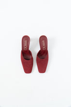 Load image into Gallery viewer, Vintage x Made in Brazil x Red Suede Heels (7, 7.5)