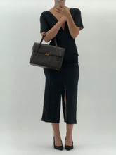Load image into Gallery viewer, Vintage x DOLCE &amp; GABBANA Black Silk Double-zip Maxi Dress (XS, S)