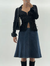 Load image into Gallery viewer, Vintage x Bow Blouse (XS, S)