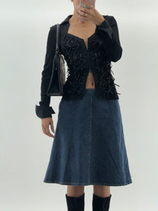 Vintage x Bow Blouse (XS, S)