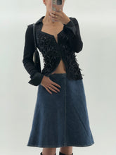 Load image into Gallery viewer, Vintage x Bow Blouse (XS, S)