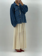 Load image into Gallery viewer, LEVI&#39;S x Midwash Lightweight Puff-sleeve Denim Jacket (XS-M)