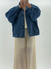 Load image into Gallery viewer, LEVI&#39;S x Midwash Lightweight Puff-sleeve Denim Jacket (XS-M)