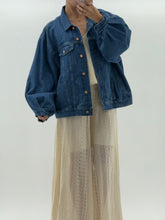 Load image into Gallery viewer, LEVI&#39;S x Midwash Lightweight Puff-sleeve Denim Jacket (XS-M)