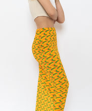Load image into Gallery viewer, Vintage x Orange, Green Patterned Long Skirt (XS)