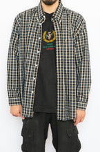 Load image into Gallery viewer, Vintage x Ralph Lauren Polo x Navy Plaid Button-up (XL)