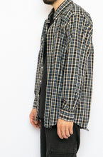 Load image into Gallery viewer, Vintage x Ralph Lauren Polo x Navy Plaid Button-up (XL)