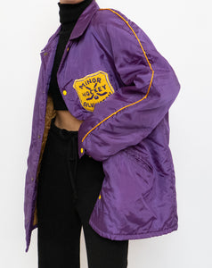 Vintage x Purple Varsity Jacket (S-L)