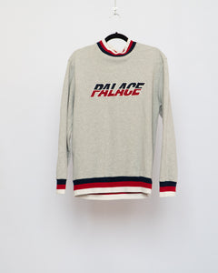 PALACE x Grey Mockneck Sweater (S)