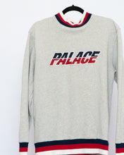 Load image into Gallery viewer, PALACE x Grey Mockneck Sweater (S)