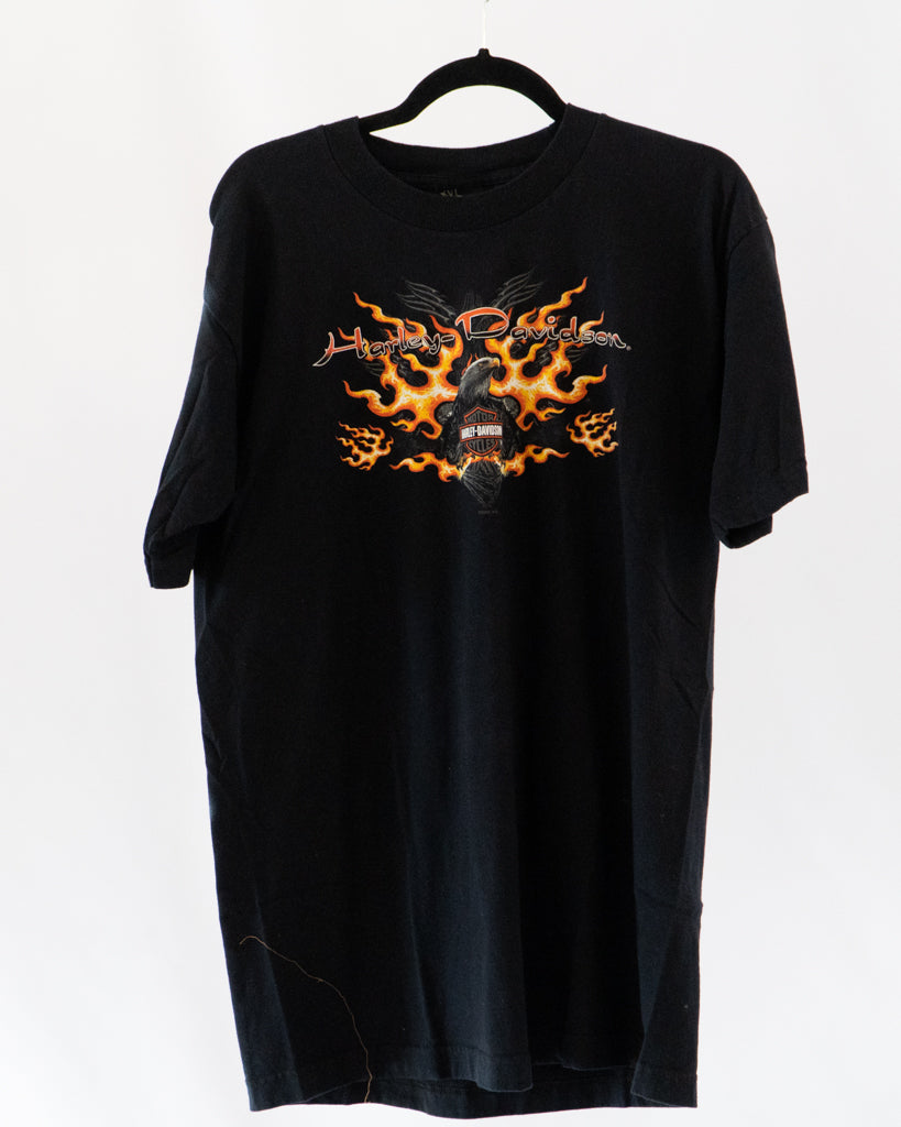 HARLEY DAVIDSON x Made in USA x 2005 Medicine Hat Tee (M, L)