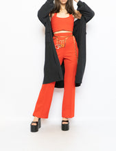 Load image into Gallery viewer, Vintage x Red Polyester Pleated Pant (S, M)