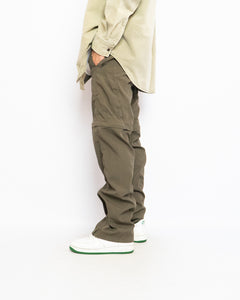 Vintage x NORTH FACE x Olive Green Windbreaker Cargo Zip-off Pant (M, L)