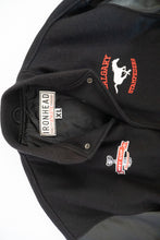 Load image into Gallery viewer, Vintage x Made in Canada x STAMPEDERS 2001 Grey Cup Champs Leather Varsity Jacket (XL)