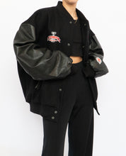 Load image into Gallery viewer, Vintage x Made in Canada x STAMPEDERS 2001 Grey Cup Champs Leather Varsity Jacket (XL)