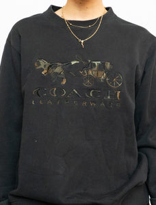 COACH x Black T-Rex Logo Crewneck (XS-M)