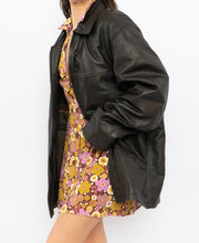 Load image into Gallery viewer, Vintage x Black Insulated Leather Jacket (S-L)