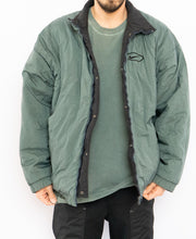 Load image into Gallery viewer, Vintage x NIKE 90s Green, Black Reversible Jacket (XL Mens)